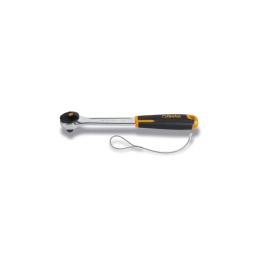 Cliquet réversible carré mâle 1/2" avec système antichute H-SAFE
Avec "LC System" : système de retenue à deux billes. La prise n'est libérée que par le bouton.

Caractéristiques :
- Carré phosphaté
- Angle de reprise : 5°.
- Inversion d'une seule main
- Taille minimale de la tête
- Poignée ergonomique en bi-matière, avec trou de suspension pratique