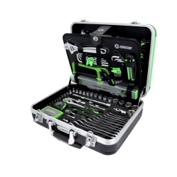 Valise d'outillage g&eacute;n&eacute;raliste COMPETITION 1/4'' + 1/2'' 131 pcs