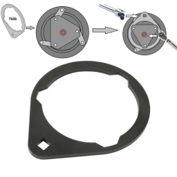 Applications Ford : C-Max (à partir de 2010), B-Max (à partir de 2012),
Ecosport (à partir de 2012), Edge (à partir de 2015), Fiesta (à partir de 2008),
Focus (à partir de 2010), Galaxy (à partir de 2015), Kuga (à partir de 2012), SMax
(à partir de 2015), Transit Courier (à partir de 2013).
Équivalent de l'OEM 412-134.
Outil de maintien de (compresseur) de pompe de climatisation.
Nécessaire pour le remplacement de la pompe ou de la poulie de climatisation.
Fabriqué à Sheffield.