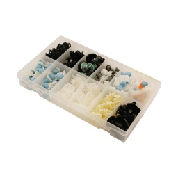 Assortiment de clips de fixation - audi
3b0838243. 3b0868243 x 10 
1h0867199a. 51481915964 x 10 
1h086243. 1h0868243b x 10 
357853575. 6991w4 x 20 
1h0853585a x 10 
3a0853575 x 5 
3b0853575 x 20 
3a0853575. 3a0853575a x 20 
4a0853825c x 10 
4a0853825. 4a0853825a x 15 
1h0823397 x 15 
1h0819055c01c x 15 