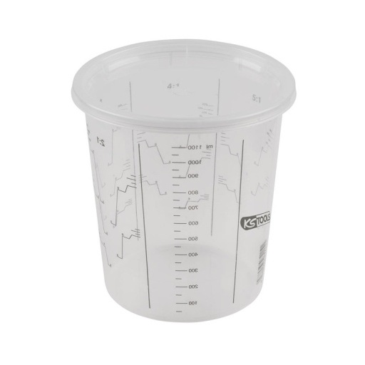 25 godets mélangeur jetables 1300ml