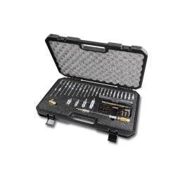 Set de faux injecteurs et fausses bougies pour 1464t
permet de se brancher au moteur pour le contrôle de la compression dans les moteurs diesel avec testeur numérique 1464t.
comprend :
- 22 fausses bougies
- 5 faux injecteurs
- 1 kit faux injecteur universel pour camions. moteurs marins et machines agricoles