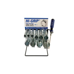 La version standard de hi-grip est fabrique à partir fortement zingue acier doux et est utilise pour une grande variete d'applications domestiques. automobiles et industrielle
zingage brillant
tailles 12mm a 50mm Présentoir 100 pces.