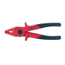 Pince universelle isolée en plastique, 185 mm
Isolation selon IEC 60900
Pour le montage et le verrouillage de compteurs
Risque de court-circuit réduit grâce à une isolation complète
Plastique ABS renforcé de fibre de verre
Poignée bi-composant