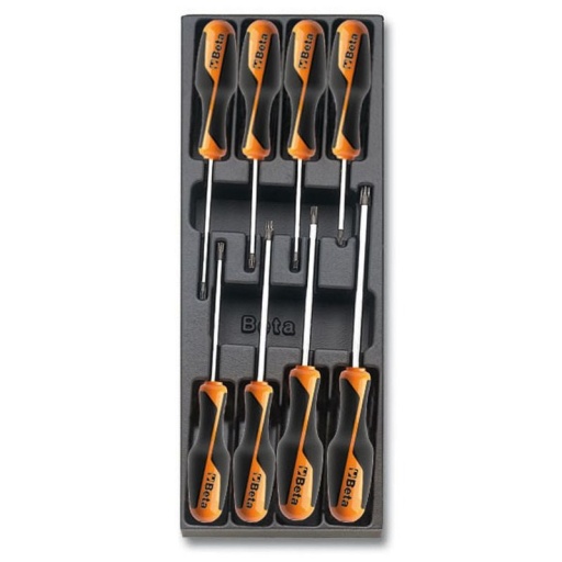 Module thermoformé tournevis torx perces betagrip 8 pièces