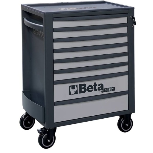 Servante mobile avec 8 tiroirs RSC24/8 Grise