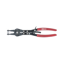 Pince à collier de durites type mu2
- pour le montage et démontage de colliers auto-serrants
- machoires pivotantes
- fonction cliquet
- poignées gainées de pvc
- ouverture 4-45mm 