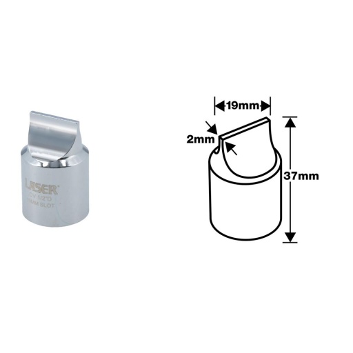 Douille pour biellette de renvoi Lame de 19 mm 1/2"