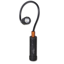 Lampe magnétique articulée à LEDs haute luminosité, en aluminium anodisé renforcé, jusqu'à 500 Lumens
-Cône lumineux réglable
-2 intensités lumineuses
-Piles 3xAA (non fournies)
-Durée 14.5 h
-Indicateur de charge
-IP66