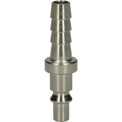 Raccord pneumatique en m&eacute;tal avec embout de tuyau &Oslash; 10&nbsp;mm 58&nbsp;mm