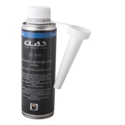 Contenance : 300ml
Traitement carburant hautes performances pour moteurs diesel à injection directe. comm n rail. pump duse... : 
- Dissout les depots polluants (calamine. gomm . vernis. residus de combustion...) pour une combustion propre au rendement optimal.
- Lubrifie et protege les pièces mobiles des motorisations diesel.
- Facilite le démarrage a froid.
Le nettoyant injection peut etre utilise en Préventif (protection circuit d'injection) comm  en curatif.
Si vous n'avez jamais traite votre véhicule et que les premiers symptomes de dysfonctionnement de l'injection apparaissent. le nettoyant injection vous permettra un nettoyage en profondeur.
Traite jusqu'a 80 litres de carburant