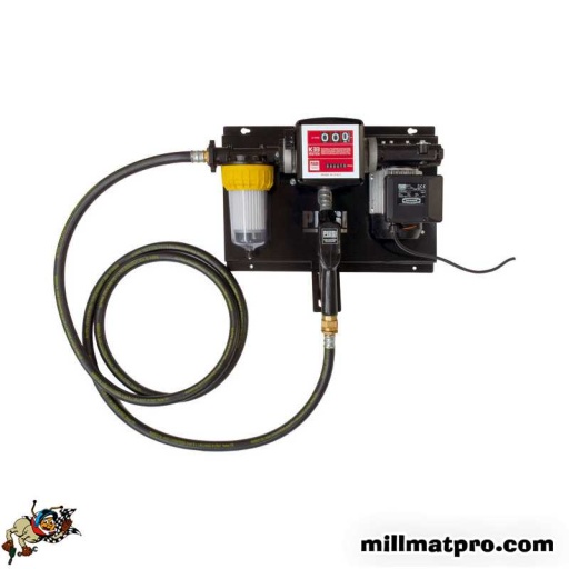 Station murale de transfert gasoil auto-amorçante 56l/min