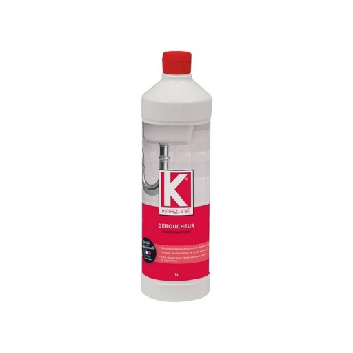 Déboucheur liquide pour canalisation  - bouteille de 1L
