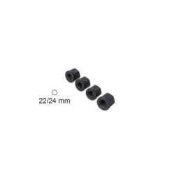 Jeu de 4 douilles pour le démontage des rotules
A utiliser avec un marteau pneumatique définir le contenu:
- 1 douille M12x1,25 mm
- 1 douille M12x1,5 mm
- 1 douille M14x1,5 mm
- 1 douille M16x1,5 mm