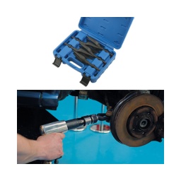 Coffret de fourche pour démontage des rotules par vibration
- se monte sur pistolet 6031
- tailles 20mm 24mm 30mm 35mm 42mm 