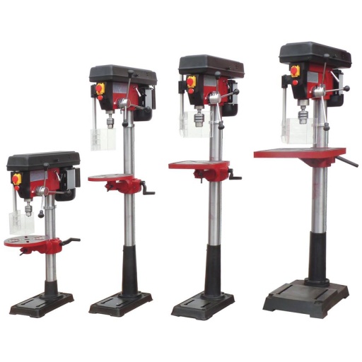 Perceuse sur colonne sensitive pour établi 1m 750w