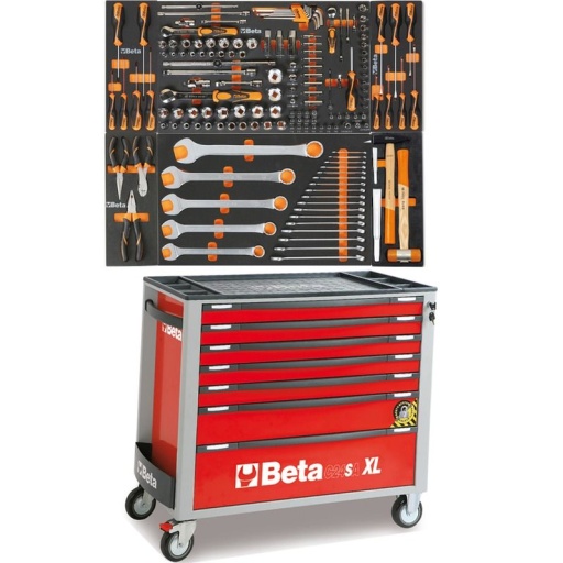 Servante xl beta 7 tiroirs + compo maintenance industrielle