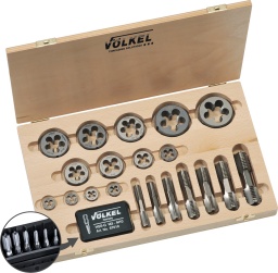 HexTap DS Set + Filières rondes HSS-G M 3 - 20