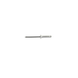 Rivet en métal  Dimensions : Convient pour les trous d'un diamètre de 4.0mm x Bride de 18.8mm  
Equivalent au code constructeur  Mercedes 0039909497.  
Rivet Aveugle  50 pcs