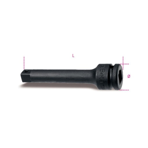 Rallonge 1"-325mm chocs beta