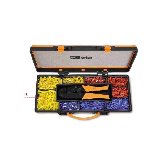 Coffret pince + 450 cosses pré-isolées