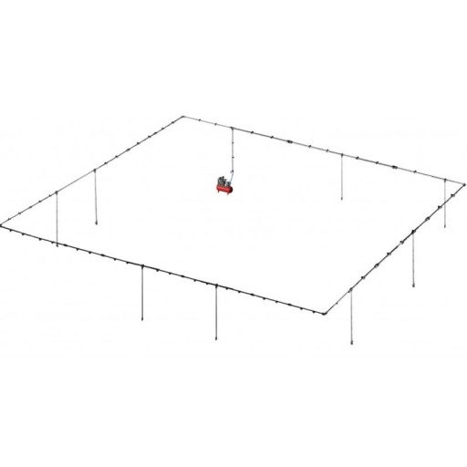 Kit réseau air pour atelier en alu ø32mm l.60m 8 descentes