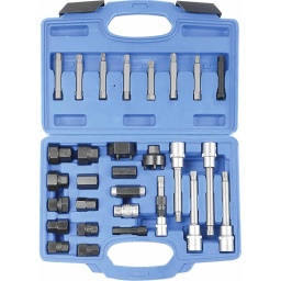 Outil de d&eacute;montage poulies d'alternateurs d&eacute;brayables 30 pcs
Affectations : Renault, Peugeot, Citro&euml;n, VAG, BMW, Mercedes, Opel, Ford, Fiat, Toyota, Honda, Porsche&hellip;