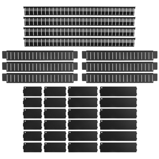 Jeu de compartiments pour tiroir 34 pcs 