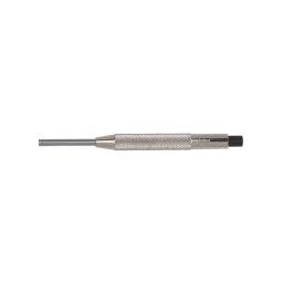 Chasse-goupilles avec douille de guidage
- manchon de guidage molete
- finition chromee
- chrome vanadium