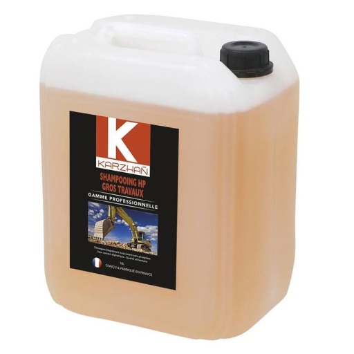 Shampoing concentré gros travaux spécial HP - bidon de 10L