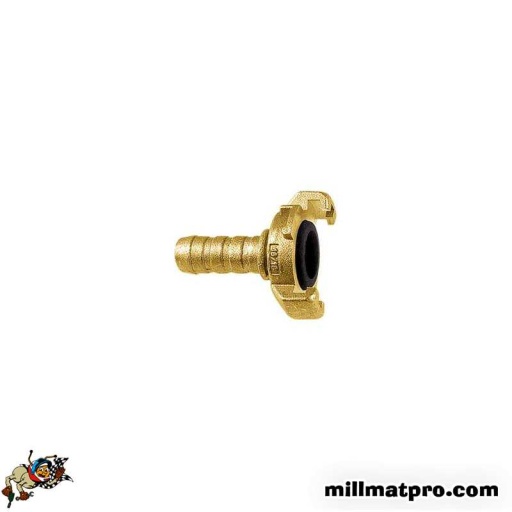 Raccord express cannelé pour tuyau d.int. 9mm 