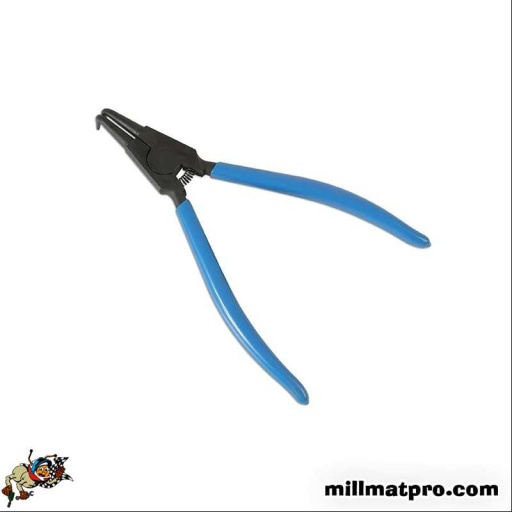 Pince a circlip - prise externe angulée  - 250mm