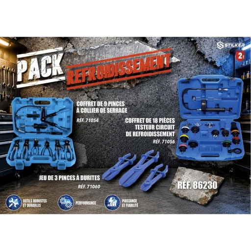 Pack outillage refroidissement