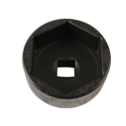 Socket 90mm - 1" Application: Iveco Eurocargo Manufactured in Chrome Molybdenum 6 points - 71mm deep Phosphate black finish.  