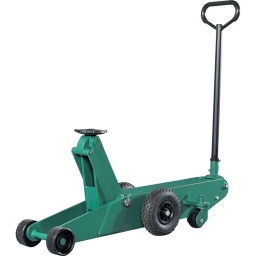 Cric garantie 3 ans 
- Poignée ergonomique revêtue de caoutchouc
- Dispositif de descente levage et blocage empêchant toute descente intempestive
- Roues pivotantes de grand diamètre pour une manutention facile
La longue portée du chassis facilite l'acces aux points de levage éloignés sous des camions et autobus.
Longueur: 1410mm
Hauteur: 225mm
Longueur du manche: 1045mm
Hauteur avec pédale levée: 580mm
Poids: 102kg 