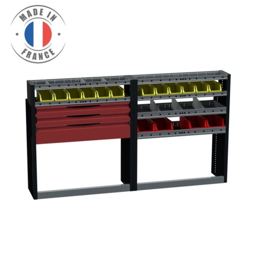 Aménagement de véhicule 1088mm 13 éléments