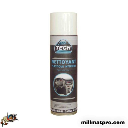 Aérosol nettoyant plastique intérieur sans silicone 500ml