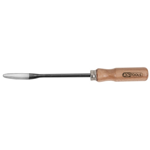 Grattoir "feuille de sauge" manche bois, lame  L200mm