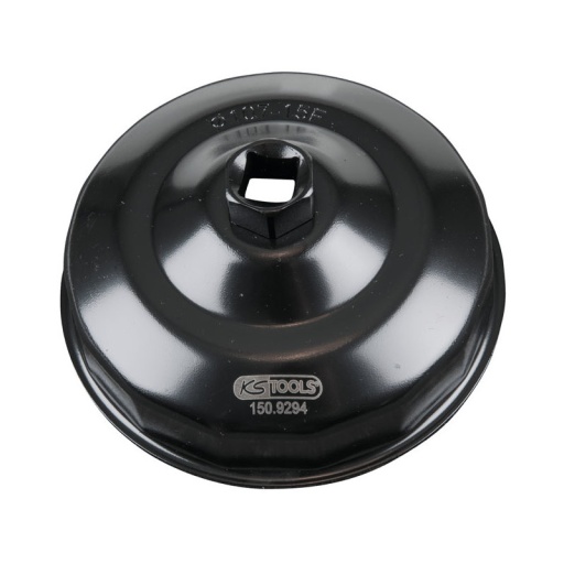 Cloche pour filtre à huile 107mm 15 cannelures