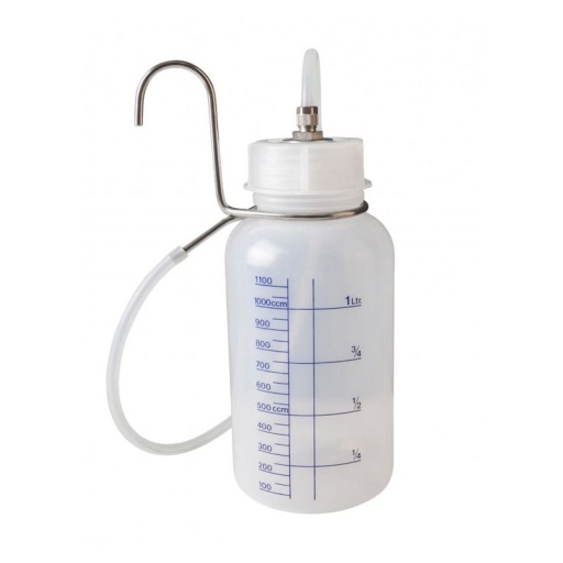 Bidon recuperation liquide de frein gradue 1.5l