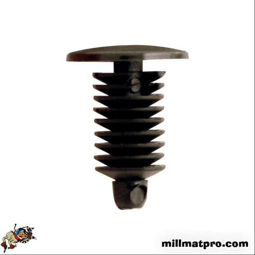 Agrafes pour caoutchouc de fenêtres et de portes pour Chrysler et Opel - Ø 6 mm - 10 pcs