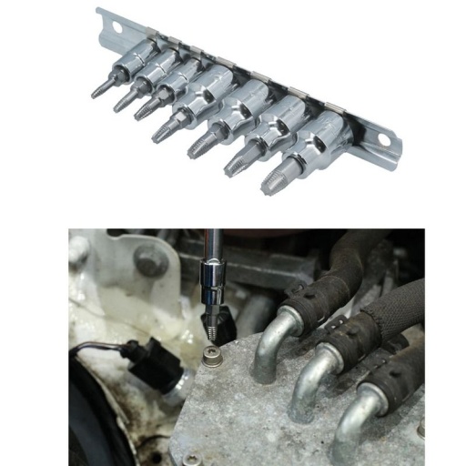 Jeu d'extracteurs pour vis Torx® endommagées