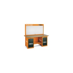 Etabli d'atelier beta 10 tiroirs
- modèle avec paroi porte-outils (c57p) et un bloc a tiroirs.
- 2 blocs tiroirs. 5 tiroirs. montes  sur glissieres télescopiques résistant 
a un chargement eleve. verrouillage de sécurité centralise.
- paroi porte-outils avec 2 trous a l'arriere pour la fixation au mur. 
- volet roulant en aluminium 
a mouvement vertical avec serrure  de sécurité.
- trois panneaux perforés amovibles  pour le support des outils.
- plan de travail en bois contre-plaque stratifie avec revêtement en lamine plastique. avec 3 trous pour l'installation d'un étau 
1599 m125/m250/m265. optionnel.
- qualité premium beta depuis 1939
