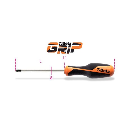 Tournevis torx percé betagrip t9