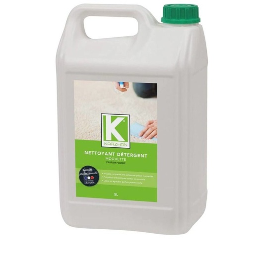 Nettoyant détergent moquette pour machine injection/extraction - bidon de 5L