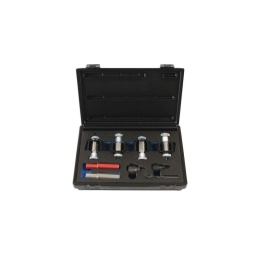 Kit d'installation de radars de recul
ce kit permet d'installer et de remplacer les capteurs de radars sur des pare-chocs en plastique
convient pour vag (code constructeur : vas 6614a)
le kit contient : une fraise de 10.2mm de diamètre hss. 2 cutter pour diamètre de 18.2mm et 26mm 2 outils de centrage lorsque le capteur est colle (18.2mm & 17.8mm 
4 supports pour les capteurs de recul qui serait agrafes ou colles.