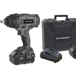 Cle A Choc 1/2" 650nm 20v 2 Batteries 4ah + 1 Chargeur 3.5a
Descriptif : 
5 vitesses. 
Sélecteur de vitesse électronique. 
Frein moteur électrique instantané. 
Carré 1/2". 
Les plus : 
10 positions de réglage 
Poignée bi matière technologie "soft grip" 
Livrée avec :
- 2 batteries Li-ion 4Ah 
- 1 chargeur rapide 3,5Ah 
- 1 coffret pvc 
