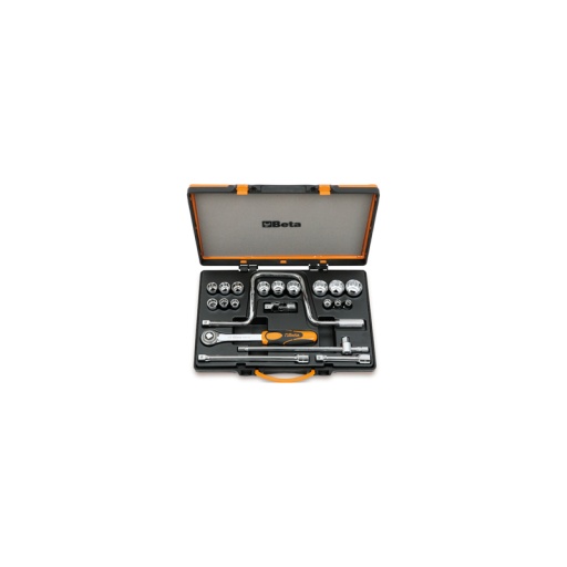 Coffret douille 1/2 12 pans cote en pouce beta 21 pièces