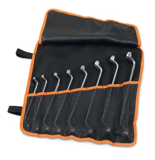 Trousse de 8 clés polygonales contre-coudée