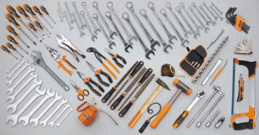 Composition de 107 outils Beta tools beta tools